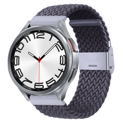 Nylon Braided Metal Buckle Watch Band
