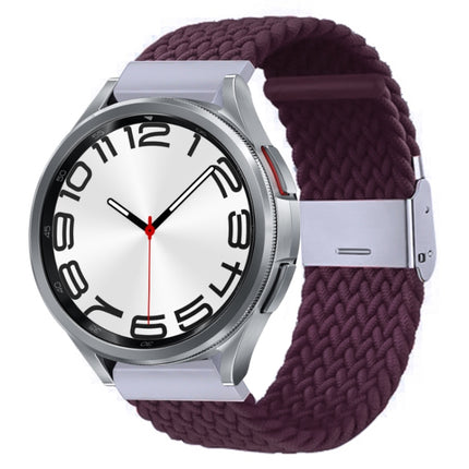 Nylon Braided Metal Buckle Watch Band