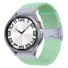 Nylon Braided Metal Buckle Watch Band