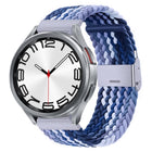 Nylon Braided Metal Buckle Watch Band