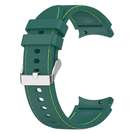 Leather Silicone Watch Band, For Samsung Galaxy Watch 6 / 6 Classic - DealBuddy