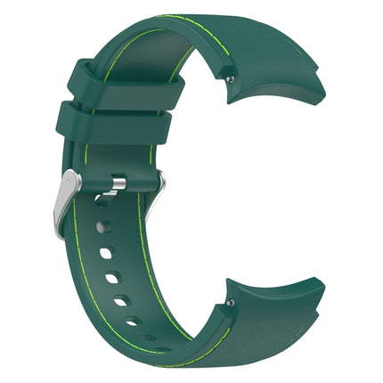 Leather Silicone Watch Band, For Samsung Galaxy Watch 6 / 6 Classic - DealBuddy
