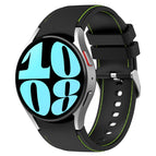 For Samsung Galaxy Watch 6 / 6 Classic / Black+Green