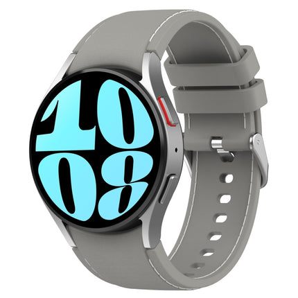 Leather Silicone Watch Band, For Samsung Galaxy Watch 6 / 6 Classic - DealBuddy