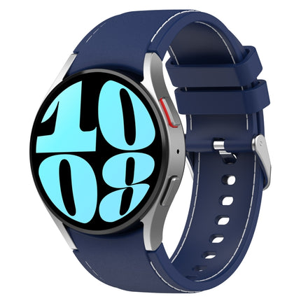 Leather Silicone Watch Band, For Samsung Galaxy Watch 6 / 6 Classic - DealBuddy