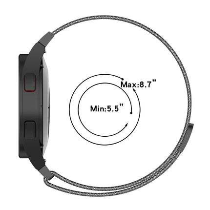 Milan Magnetic Metal Watch Band, For Samsung Galaxy Watch 6 / 6 Classic - DealBuddy