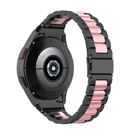 Three Bead Stainless Steel Watch Band