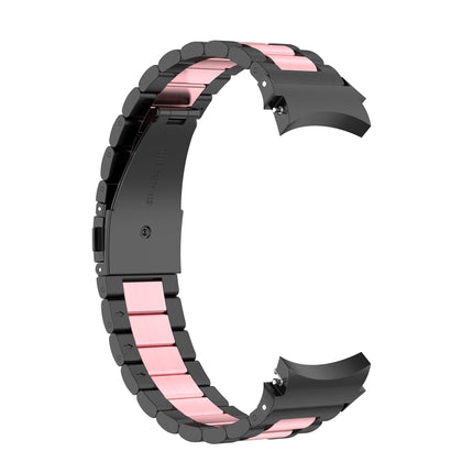 Three Bead Stainless Steel Watch Band