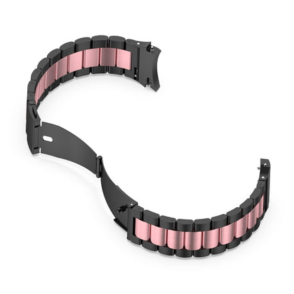 Three Bead Stainless Steel Watch Band