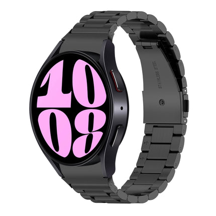 Three Bead Stainless Steel Watch Band