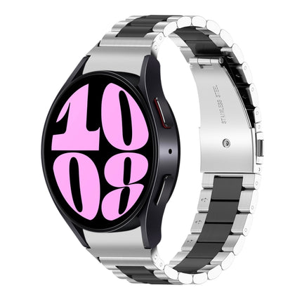 Three Bead Stainless Steel Watch Band, For Samsung Galaxy Watch 6 / 6 Classic - DealBuddy