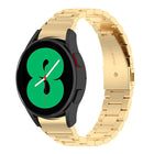Three Bead Stainless Steel Watch Band