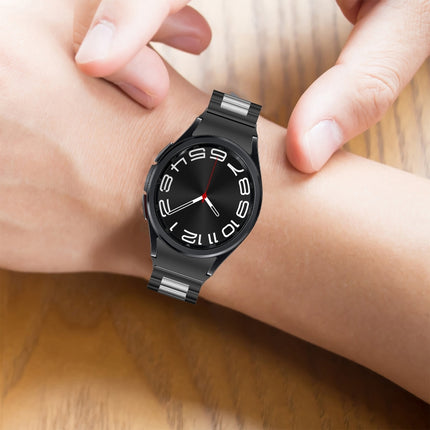 Three Bead Stainless Steel Watch Band