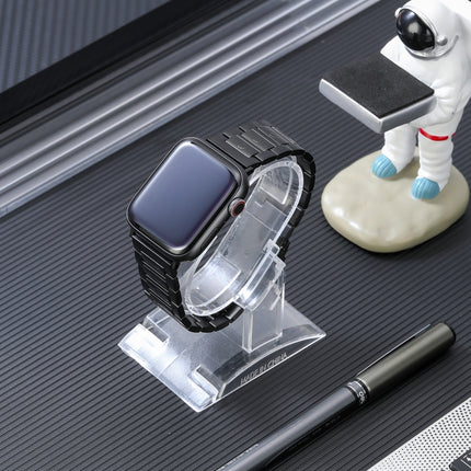 Safety Buckle Titanium Steel Watch Band, For Apple Watch Ultra 49mm, For Apple Watch SE 2023 44mm, For Apple Watch SE 2023 40mm, For Apple Watch Ultra 2 49mm, For Apple Watch SE 2022 40mm, For Apple Watch Series 9 45mm, For Apple Watch SE 2022 44mm    ...