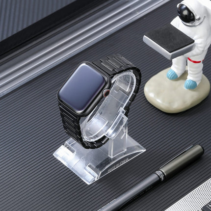 Safety Buckle Titanium Steel Watch Band, For Apple Watch Series 5 44mm, For Apple Watch Series 5 40mm, For Apple Watch Series 4 44mm, For Apple Watch Series 4 40mm, For Apple Watch 42mm, For Apple Watch 38mm, For Apple Watch Series 3 38mm              ... - DealBuddy