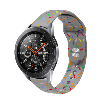 Sports Rainbow Dots Silicone Watch Band