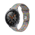 Sports Rainbow Dots Silicone Watch Band, For Samsung Galaxy Watch 6 / 6 Classic - DealBuddy