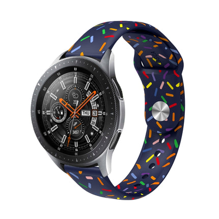 Sports Rainbow Dots Silicone Watch Band