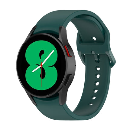 For Samsung Galaxy Watch 6 / 6 Classic Solid Color Buckle Silicone Watch Band, L Size, S Size - DealBuddy