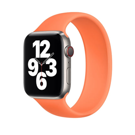 For Apple Watch Series 8&7 41mm / SE 2&6&SE&5&4 40mm / 3&2&1 38mm Solid Color Elastic Silicone Watch Band, Size:M 143mm (Aqua Blue), Size:M 143mm - DealBuddy
