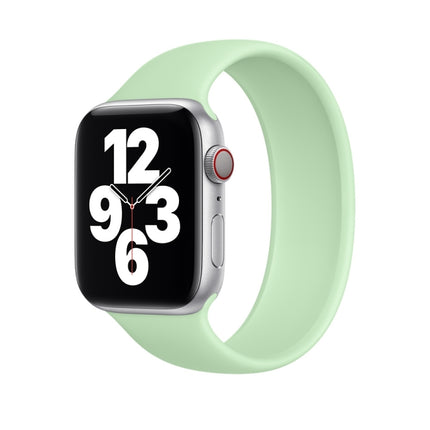 For Apple Watch Series 5 & 4 44mm / 3 & 2 & 1 42mm Solid Color Elastic Silicone Replacement Wrist Strap Watchband, Size:S 130mm, S 130mm, Size:M 143mm, M 143mm, Size:L 156mm, L 156mm - DealBuddy