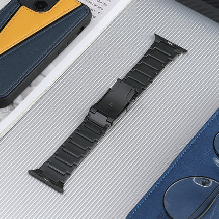 Five Beads Turtle Buckle Titanium Steel Watch Band, For Apple Watch Ultra 49mm, For Apple Watch SE 2023 44mm, For Apple Watch Ultra 2 49mm, For Apple Watch Series 9 45mm, For Apple Watch SE 2022 44mm, For Apple Watch Series 8 45mm, For Apple Watch SE 4... - DealBuddy