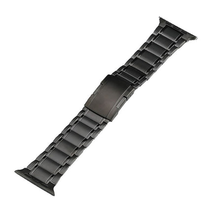 Five Beads Turtle Buckle Titanium Steel Watch Band, For Apple Watch Ultra 49mm, For Apple Watch SE 2023 44mm, For Apple Watch Ultra 2 49mm, For Apple Watch Series 9 45mm, For Apple Watch SE 2022 44mm, For Apple Watch Series 8 45mm, For Apple Watch SE 4... - DealBuddy
