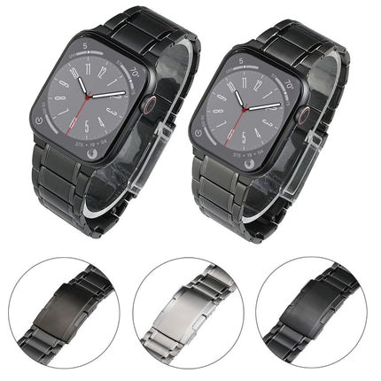 Five Beads Turtle Buckle Titanium Steel Watch Band