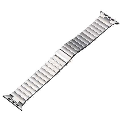 Flat Buckle Stainless Steel Watch Band