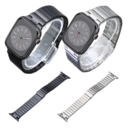 Flat Buckle Stainless Steel Watch Band