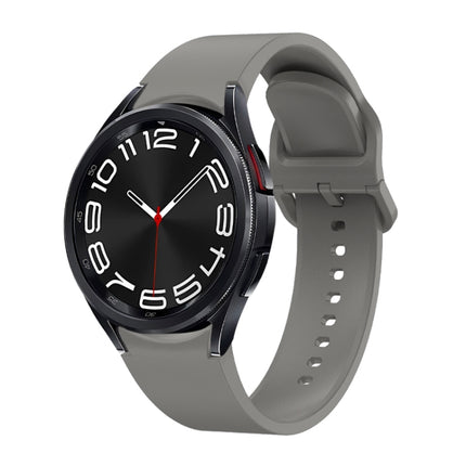 Solid Color Quick Release Silicone Watch Band, For Samsung Galaxy Watch 6 - DealBuddy