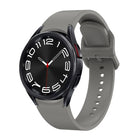 Solid Color Quick Release Silicone Watch Band, For Samsung Galaxy Watch 6 - DealBuddy