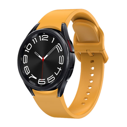 Solid Color Quick Release Silicone Watch Band, For Samsung Galaxy Watch 6 - DealBuddy