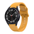 Solid Color Quick Release Silicone Watch Band, For Samsung Galaxy Watch 6 - DealBuddy