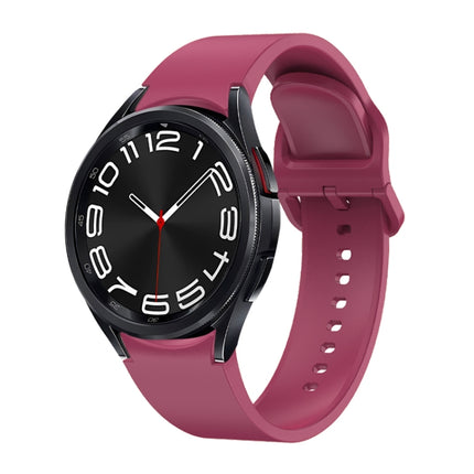 Solid Color Quick Release Silicone Watch Band