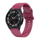 Solid Color Quick Release Silicone Watch Band, For Samsung Galaxy Watch 6 - DealBuddy