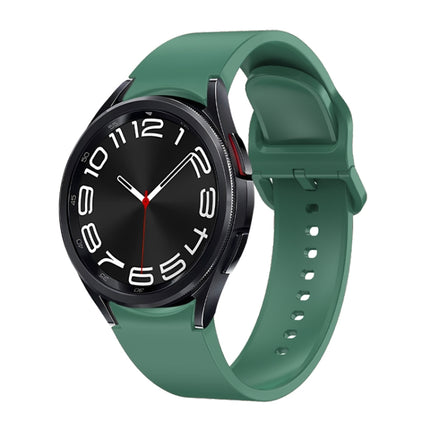 Solid Color Quick Release Silicone Watch Band, For Samsung Galaxy Watch 6 - DealBuddy