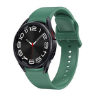 Solid Color Quick Release Silicone Watch Band, For Samsung Galaxy Watch 6 - DealBuddy