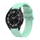 Solid Color Quick Release Silicone Watch Band, For Samsung Galaxy Watch 6 - DealBuddy