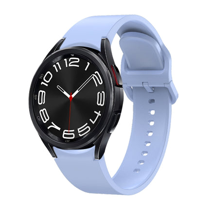 Solid Color Quick Release Silicone Watch Band, For Samsung Galaxy Watch 6 - DealBuddy
