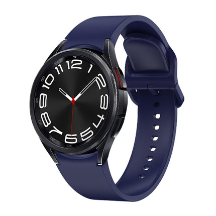 Solid Color Quick Release Silicone Watch Band