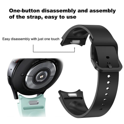 Solid Color Quick Release Silicone Watch Band, For Samsung Galaxy Watch 6 - DealBuddy