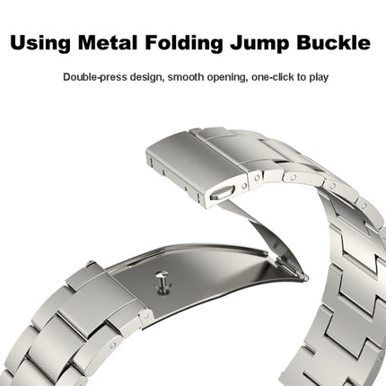 Three Strains Metal Watch Band