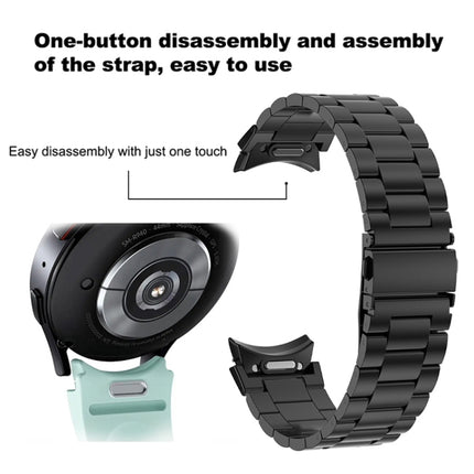 Three Strains Metal Watch Band
