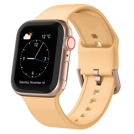 Pin Buckle Silicone Watch Band, For Apple Watch Series 8 41mm