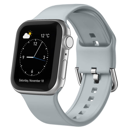 Pin Buckle Silicone Watch Band, For Apple Watch Ultra 2 49mm, For Apple Watch Series 9 45mm