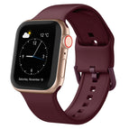 For Apple Watch Series 9 41mm / Wine Red