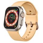 For Apple Watch Series 9 41mm / Light Orange