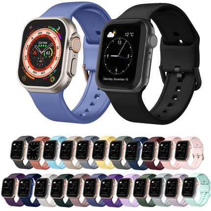 Pin Buckle Silicone Watch Band, For Apple Watch Series 10 46mm - DealBuddy