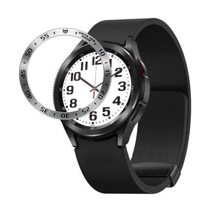 A Style Smart Watch Steel Ring Protective Frame, For Samsung Galaxy Watch6 Classic 47mm, For Samsung Galaxy Watch6 Classic 43mm - DealBuddy